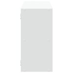 vidaXL Étagère murale blanc 100x25x50 cm bois d'ingénierie