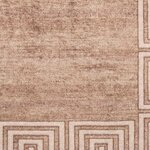 vidaXL Coureur de Tapis MARSA Blanc 80 x 100 cm Polyester et PVC