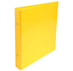 Classeur 17x22 2 anneaux 25mm Iderama Jaune EXACOMPTA
