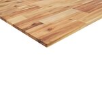 vidaXL Dessus de meuble de salle de bain finition à l'huile acacia