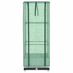 vidaXL Jardinière surélevée avec housse aspect rotin 40x40x123 cm