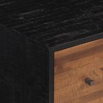 vidaXL Table basse 90x50x41 cm teck de récupération massif