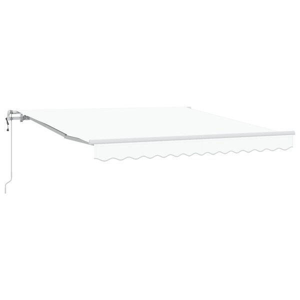 vidaXL Auvent rétractable automatique blanc 300x250 cm