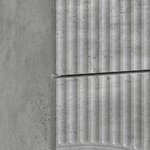 vidaXL Cabinet de chevet avec tiroir Gris béton 43 x 34 5 x 44 5 cm