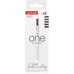 Etui de 5 Stylos Roller Gel ONE UMNS/07 Coloris Organique UNI-BALL