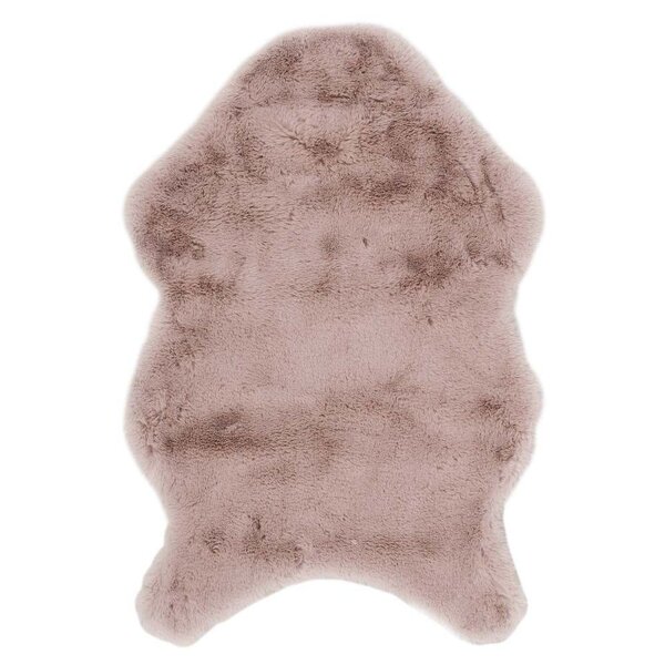 Tapis imitation fourrure poil fin 60x90 cm