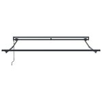 vidaXL Cadre d'auvent Gris clair 300 x 250 cm