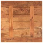 vidaXL Dessus de table 40x40x3 8 cm carré bois massif d'acacia