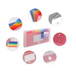 Trieur pocket PP 7 Comp.14x26 CRYSTAL EXACOMPTA