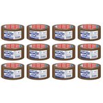 Ruban Adhésif Polypro STRONG 52 microns - H50 mm x L66m Havane x 12 TESA