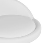 vidaXL Tabourets de bar lot de 2 blanc similicuir