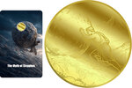 Monnaie MYTH OF SISYPHUS 1/1000 Oz Or 12$ Liberia 2026