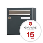 Boite aux lettre  Allure compact gris anthracite 7016M