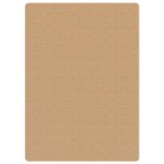 vidaXL Tapis en jute avec support en latex 120x180 cm Naturel