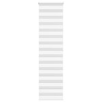 vidaXL Store zèbre blanc 65x200 cm largeur du tissu 60 9 cm polyester