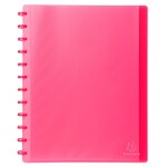 Protège-documents À Anneaux Et Pochettes Détachables 60 Vues - A4 - Rouge - Exacompta
