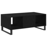 Table basse vidaXL Chêne noir 90x50x36 5 cm Bois reconstitué