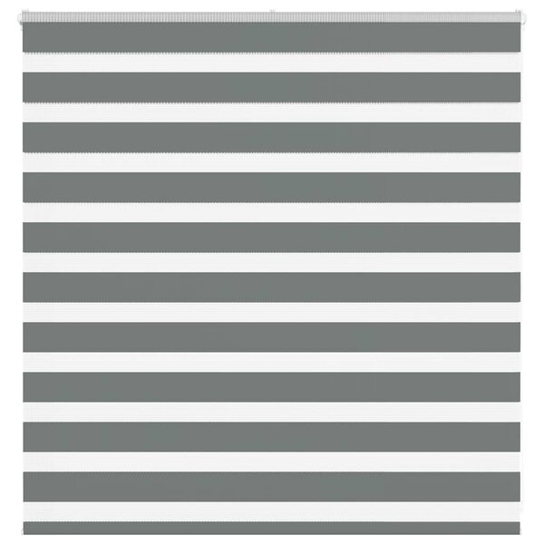 vidaXL Store zèbre gris foncé largeur du tissu 140 9 cm polyester