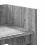 vidaXL Étagère murale sonoma gris 100x35x30 5 cm bois ingénierie