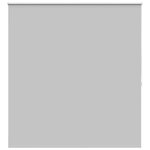 vidaXL Store enrouleur occultant 144 4 x 175 cm  largeur du tissu 140 cm  gris