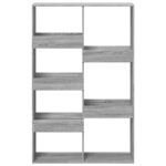 vidaXL Bibliothèque sonoma gris 100x33x155 5 cm bois d'ingénierie