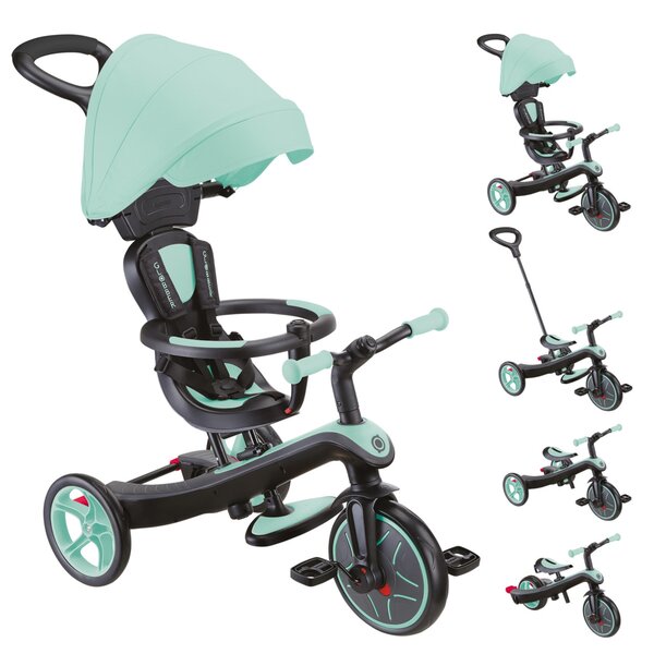 Globber 634-206 - Explorer Trottinette Trike 4 en 1