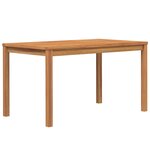 vidaXL Ensemble à manger de jardin 7 Pièces Bois de teck solide