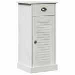 vidaXL Ensemble de mobilier de salle de bain 4 Pièces Blanc antique