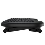 vidaXL Repose-pieds Noir 46x34 5x11 cm