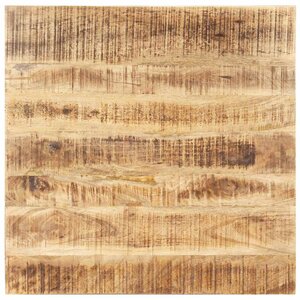 vidaXL Dessus de table Bois de manguier solide 15-16 mm 70x70 cm