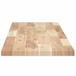 vidaXL Étagères flottantes 2 Pièces 120x30x2 cm acacia massif non traité