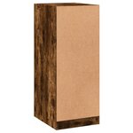 vidaXL Garde-robe chêne fumé 48x41x102 cm bois d'ingénierie