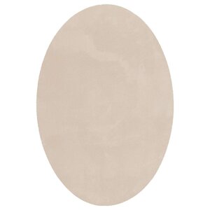 vidaXL Tapis HUARTE Beige 120 x 170 cm Polyester