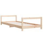vidaXL Cadre de lit pour enfants 80x200 cm bois de pin massif