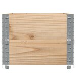 vidaXL Jardinière 100x50 cm bois de pin massif