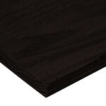vidaXL Marches d'escalier 12 Pièces marron foncé 110x25x2 cm chêne massif