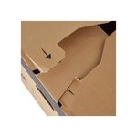 Pack and Move - Lot 20 cartons déménagement automatique - 60 x 50 x 40 cm - Poignées renforcées