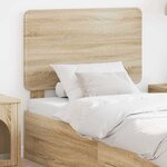 vidaXL Tête de lit Chêne Sonoma 100 cm Bois d'ingénierie