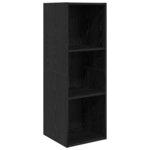 vidaXL Ensemble meuble TV 4 Pièces Chêne noir 37 x 37 x 142.5 cm