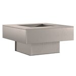 vidaXL Braise Marron 80 x 80 x 40 cm Acier résistant aux intempéries