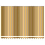 vidaXL Auvent Rétractable Manuel Motif Rayé Multicolore 450x300 cm