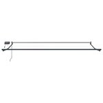 vidaXL Store rétractable manuel avec LEDs 4 × 3 m