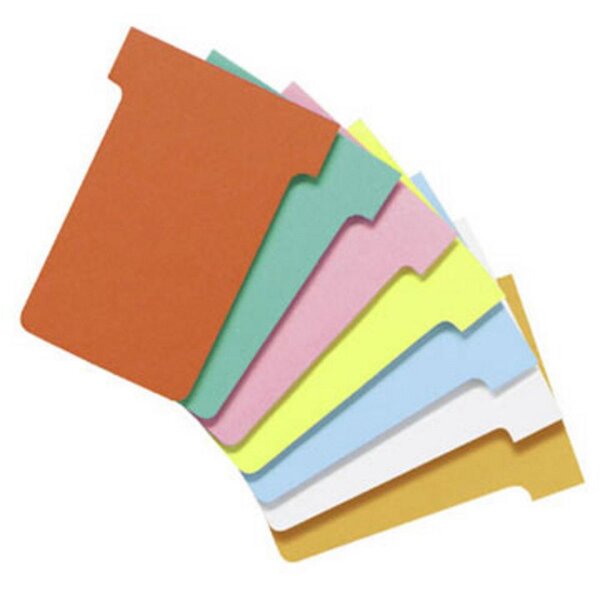 Paquet de 100 fiches T" planning  T3 bleu clair (paquet 100 unités)"