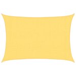 vidaXL Voile d'ombrage 160 g/m² Beige 3x4 m PEHD