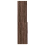 vidaXL Buffet haut chêne marron 70x42 5x185 cm bois d'ingénierie