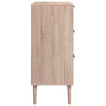 Finori Commode Lusk 03A chêne sonoma 80x38 5x87 cm