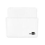 Liderpapel pot a crayons plastique magnetique - 12.5x7.5x4cm - blanc