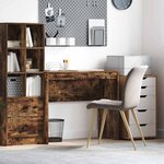 vidaXL Bureau Chêne fumé 90 x 40 x 76 cm Bois d'ingénierie