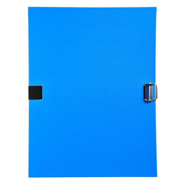 Chemise À Sangle Dos Extensible Avec Rabat En Pied Et Boucle À Coulisseau Cranté - Polypropylène - Couleurs Assorties - X 10 - Exacompta