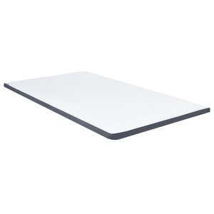 vidaXL Surmatelas de sommier tapissier 200x120x5 cm mi-doux